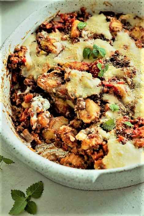 Baked Vegan Gnocchi with Bolognese Sauce