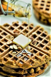 Vegan Sweet Potato Waffles