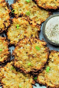 Baked Vegan Latkes