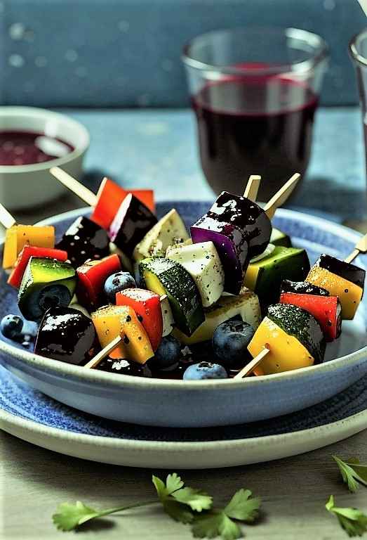 vegetable skewers