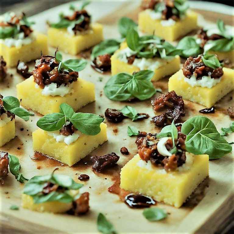 goat-cheese-appetizers-polenta-bites