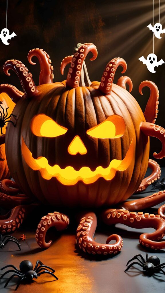 Halloween IPhone wallpaper HD - Halloween Pumpkin Wallpaper