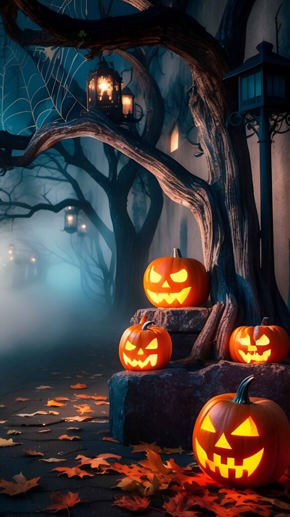 Halloween wallpaper HD - Halloween Pumpkins Scary